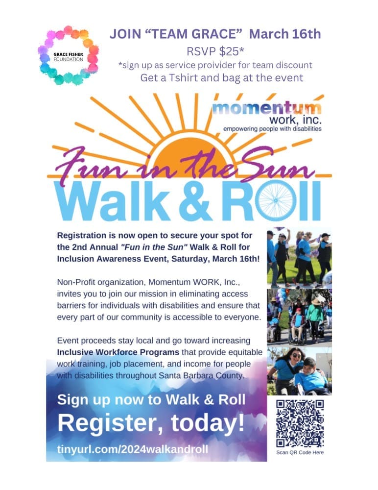 “Fun in the Sun,” Walk and Roll