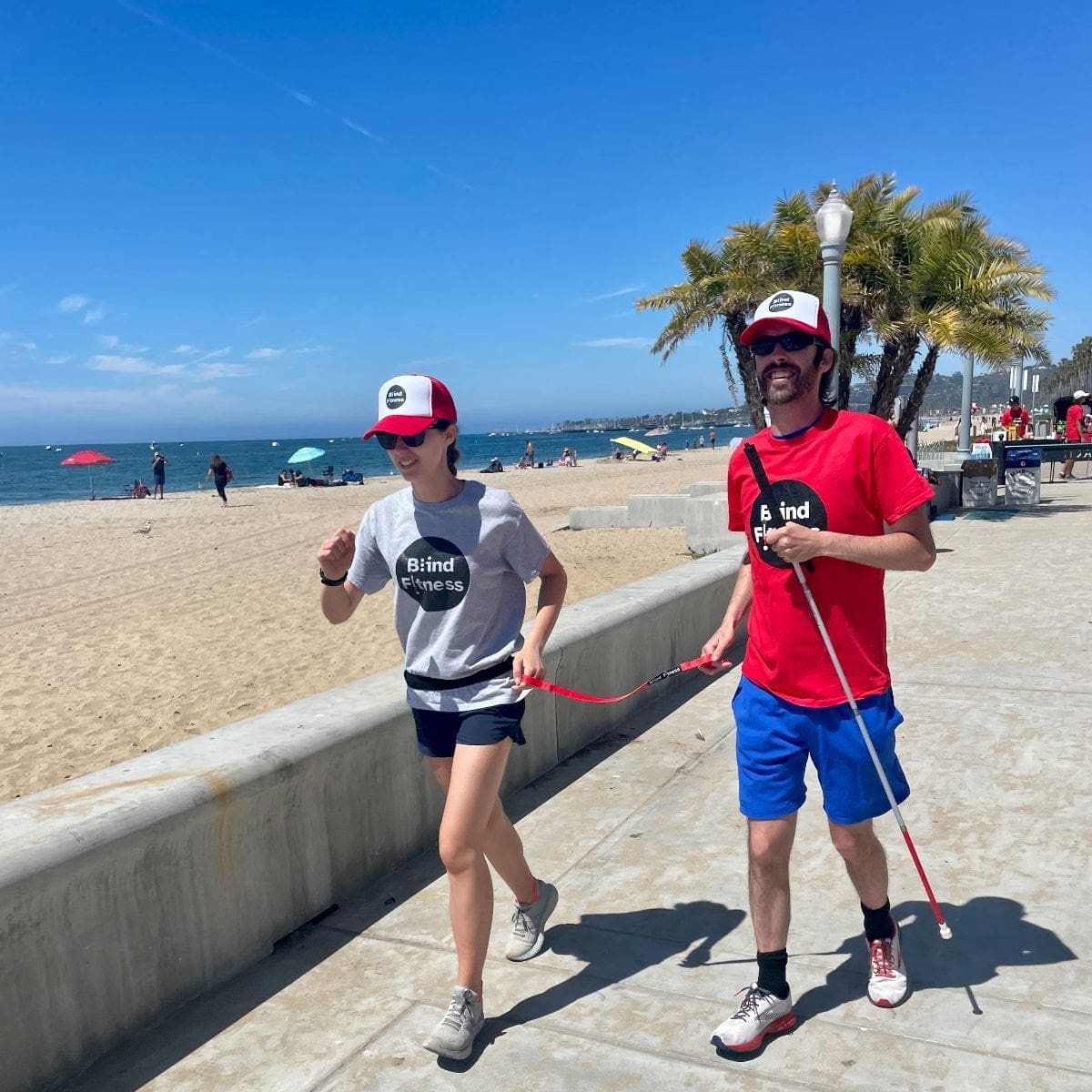 Blind Fitness Beach Walk & Run, Sat. April 20th 9:30-11:30am