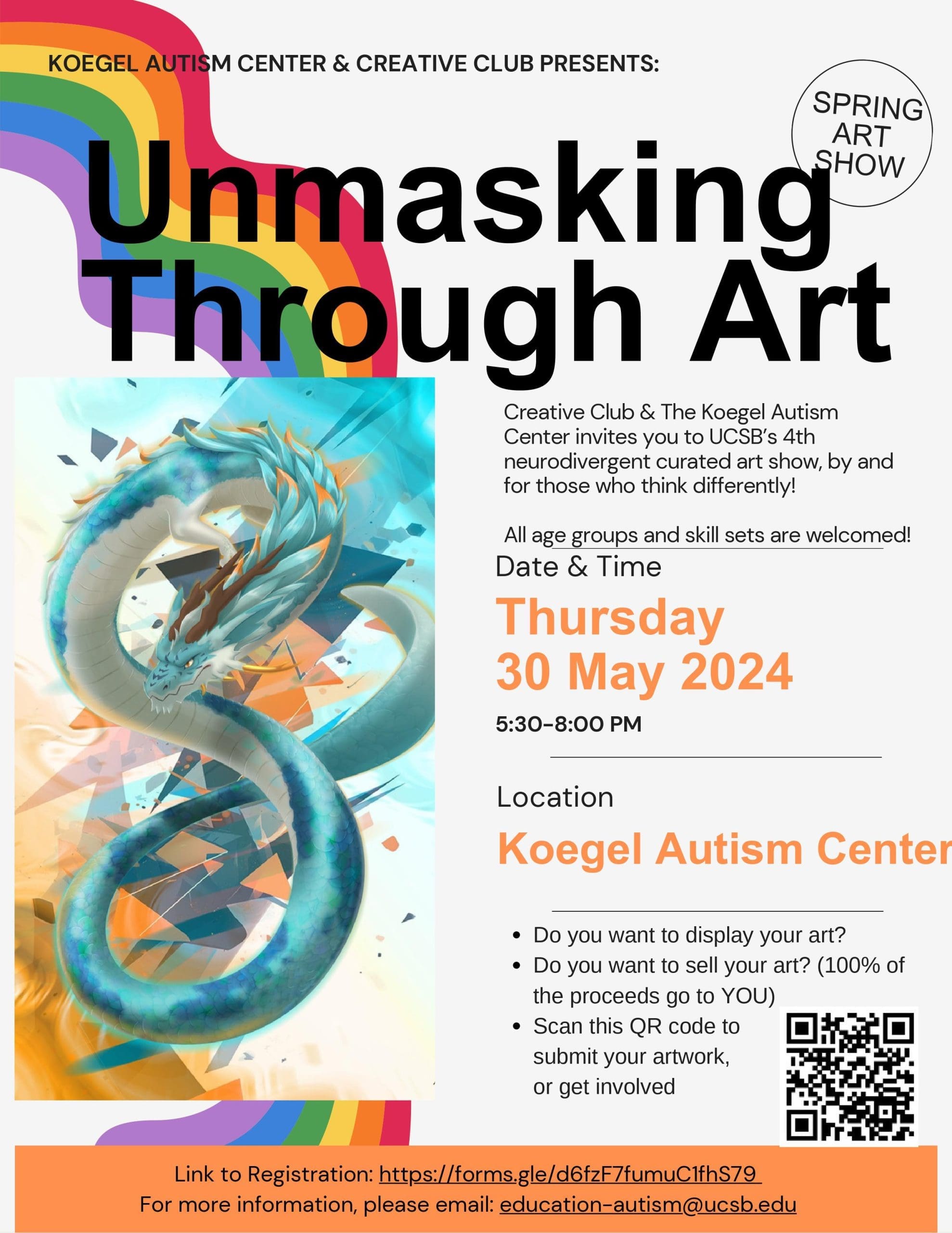 Koegel May art show Flyer