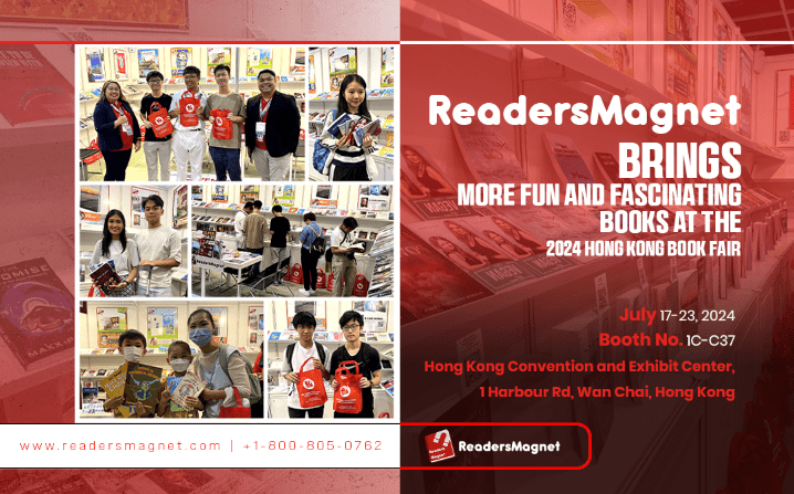 ReadersMagnet Brings More Fun and Fascinating Books at the 2024 Hong Kong Book Fair