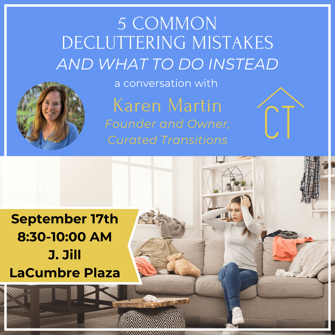5 COMMON DECLUTTERING MISTAKES AND WHAT TO DO INSTEAD