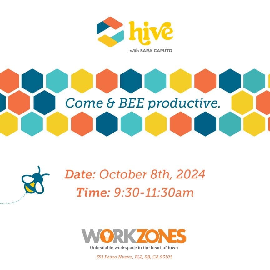 HIVE with Sara Caputo….Time Blocking + Accountability + Deep Work