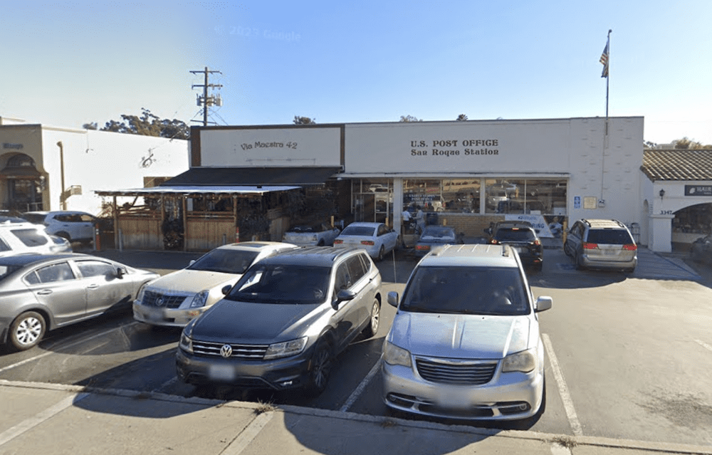 San Roque Post Office in Santa Barbara (Photo: Google Maps)