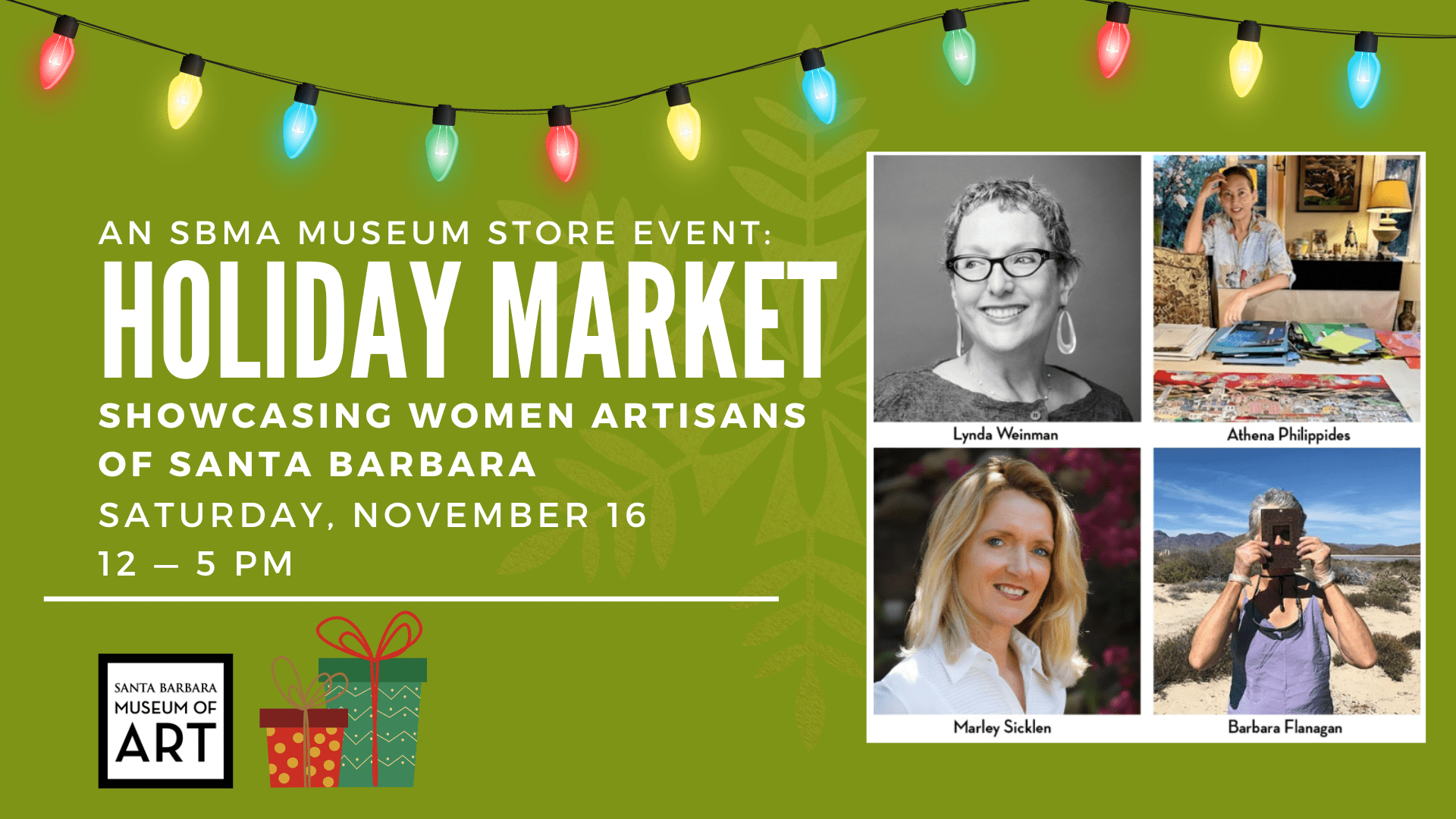 Holiday Market Showcasing Women Artisans of Santa Barbara