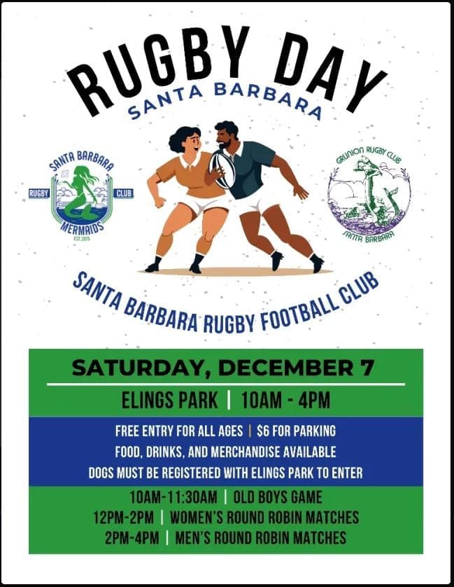 Santa Barbara Rugby Day!