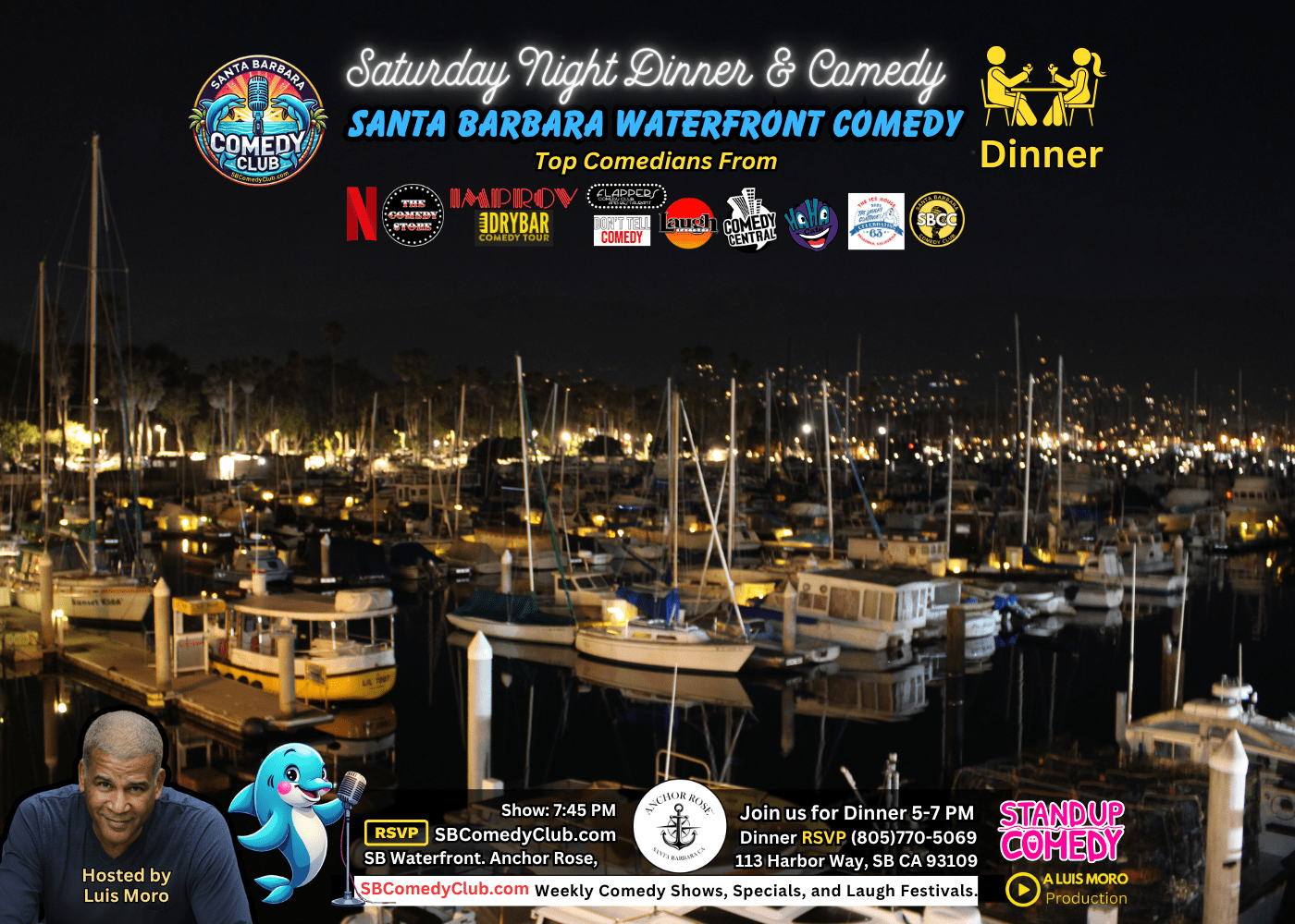 Saturday Night Live Waterfront Comedy & Dinner