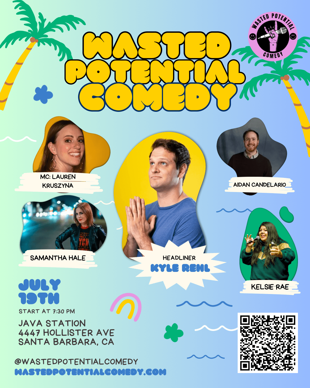 Wasted Potential Comedy Night at Java Station
