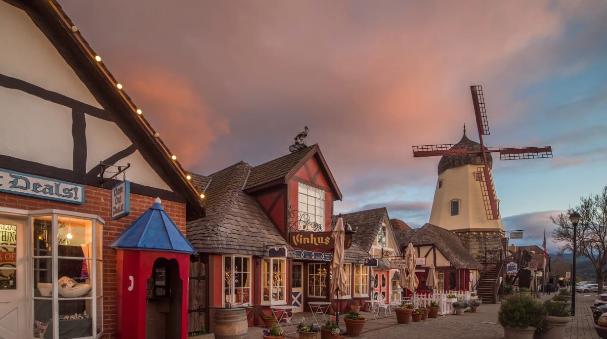 Representational image of Solvang. Image source: Canva/HaizhanZheng