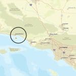 Location of the earthquake. Image Source: USGS