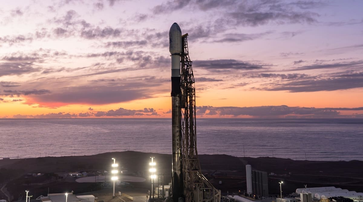 Representational image of Falcon 9 launch from Vandenberg Space Force Base on October 15, 2025. Image source: @SpaceX