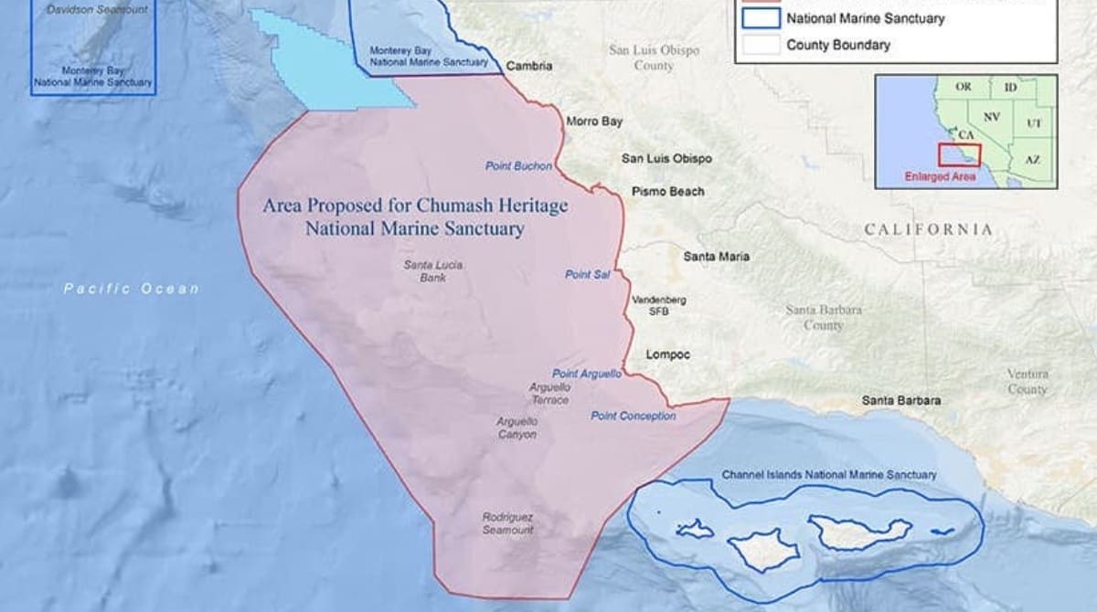 Chumash Heritage National Marine Sanctuary. Image Source: Official website