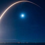 A Falcon 9 launch from Florida on November 9, 2025. Image Source: SpaceX/ X