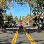 State Street has been a pedestrian promenade since 2020. Image Source: City of Santa Barbara website