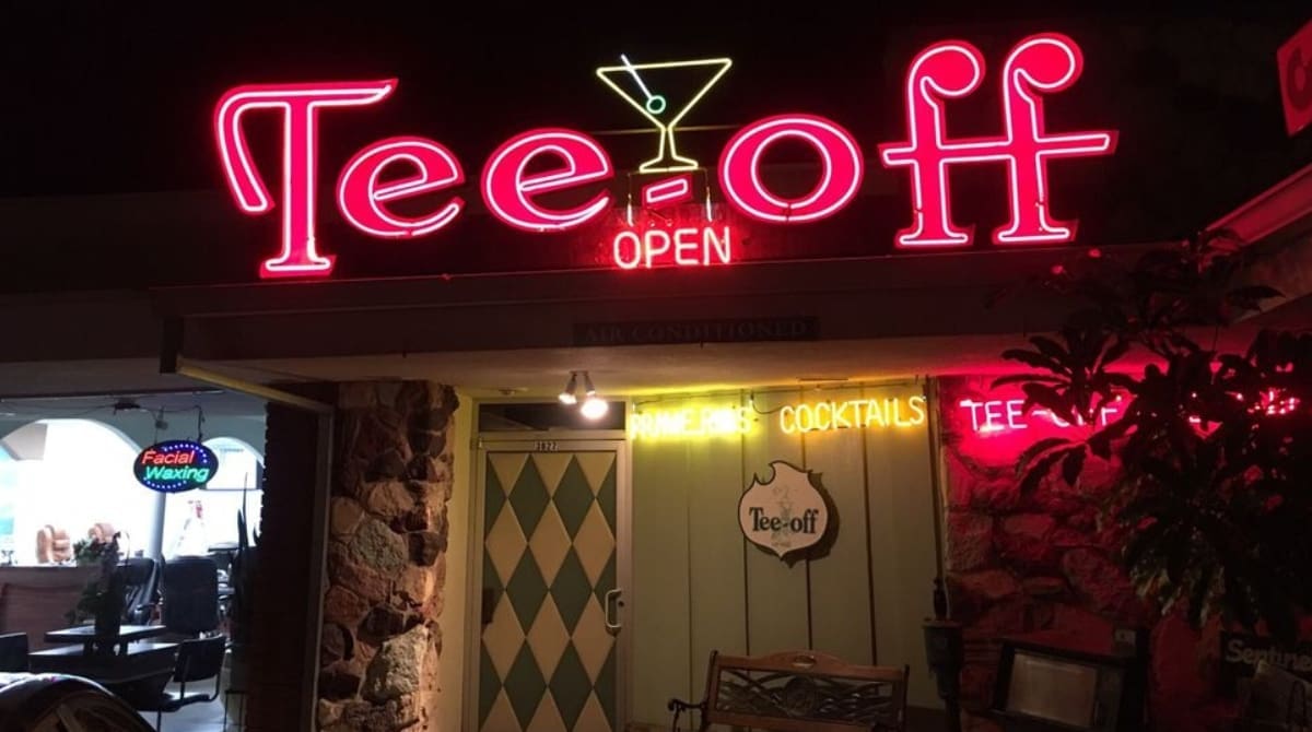 Tee-Off opened in 1965 and has grown into one of Santa Barbara’s most popular steakhouses. Image Source: Tee-Off Restaurant & Lounge website