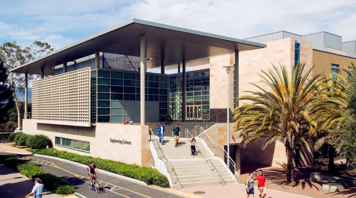 College of Engineering building at University of California Santa Barbara. Image Source: UCSB website 