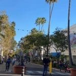 State Street has been a pedestrian promenade since 2020. Image Source: City of Santa Barbara website