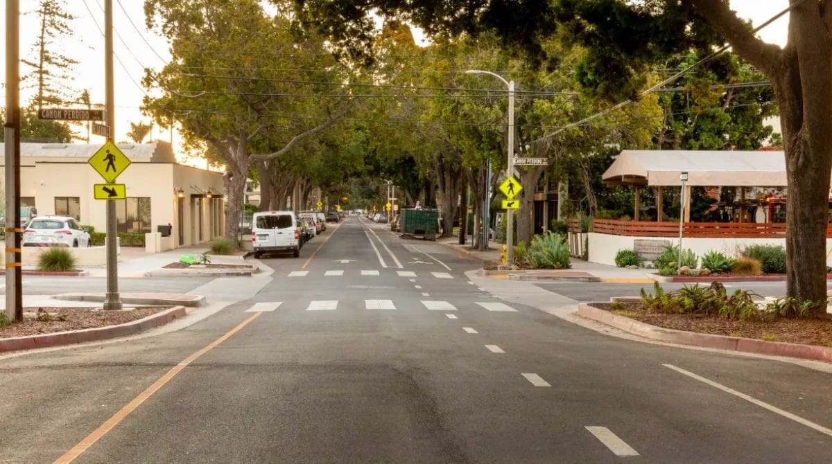 Phase three of the De La Vina Street Water Main Replacement Project. Image Source: City of Santa Barbara website