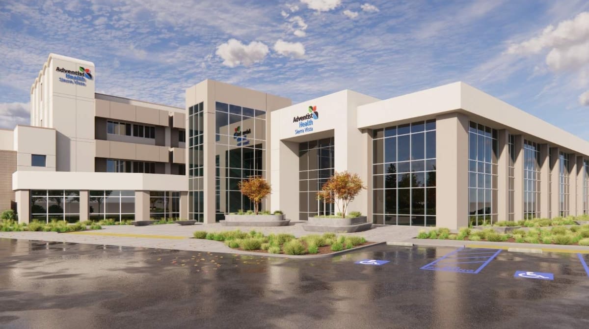 Adventist Health Central Coast announced a $220 million capital expansion at Adventist Health Sierra Vista in San Luis Obispo. Image Source: Adventist Health Central Coast/Facebook