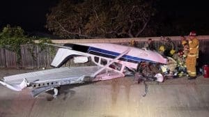 Two People Severely Injured After Small Aircraft Crashes in Ventura County