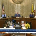 Santa Barbara Board of Supervisors meeting on February 3, 2026. Image Source: YouTube/County of Santa Barbara