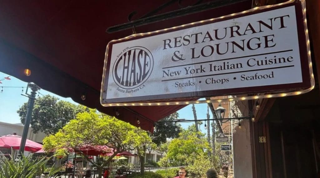 Chase Restaurant. Image Source: Instagram/Chase Restaurant and Lounge