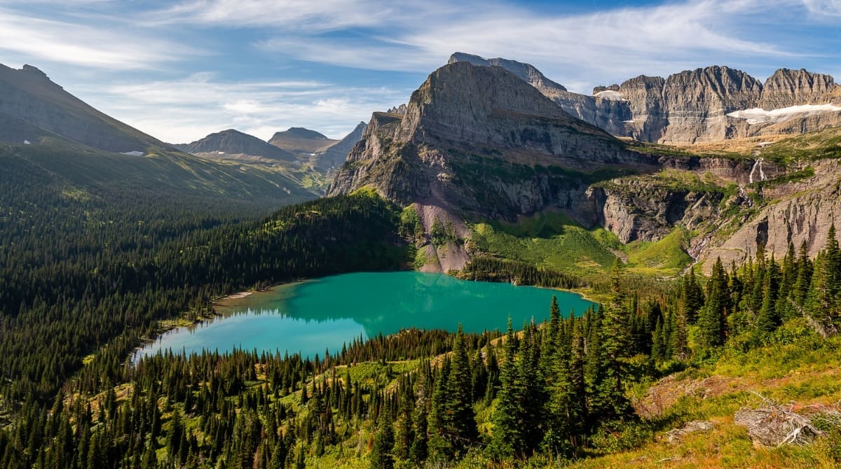Representative picture of Glacier National Park. Image Source: Chris LaBlasco/Canva