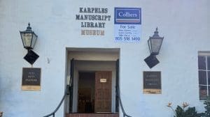 Historic Karpeles Manuscript Library Museum Building in Santa Barbara Hits the Market After 40 Years