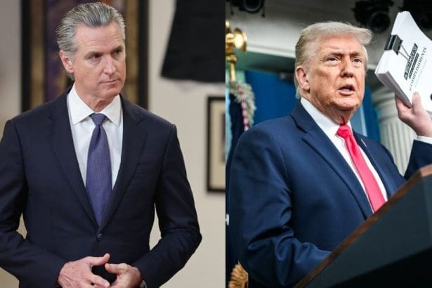 California Governor Gavin Newsom and President Donald Trump. Image Source: White House website and Facebook/Governor Gavin Newsom