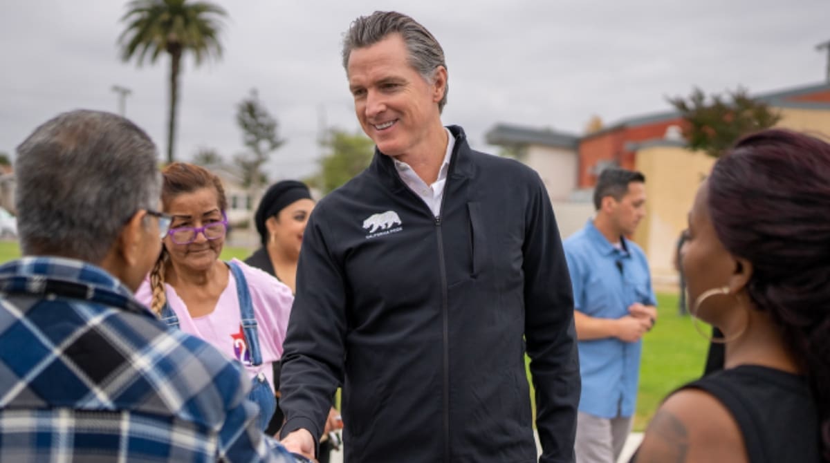 Governor Gavin Newsom. Image Source: Governor Gavin Newsom/Website
