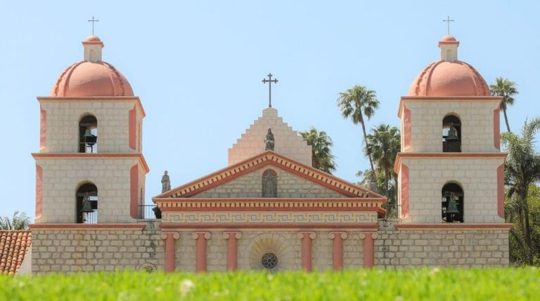 Old Mission Church. Image Source: Facebook/Old Mission Santa Barbara