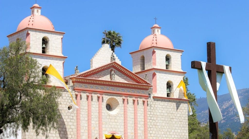 Old Mission Church. Image Source: Facebook/Old Mission Santa Barbara
