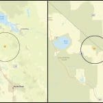 Epicenters of The Geysers and Benton earthquakes on March 11, 2026. Image Source: USGS website