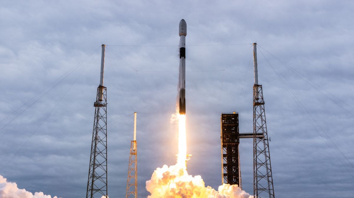 Falcon 9 launch at Cape Canaveral Space Force Station in Florida on March 17, 2026. Image Source: X/SpaceX