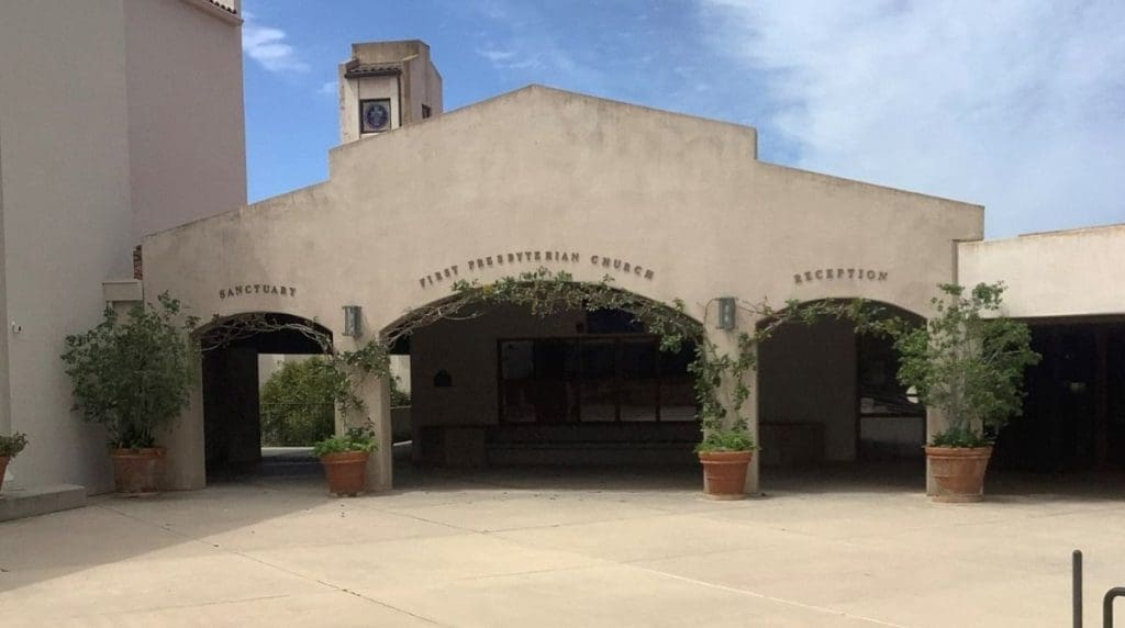 First Presbyterian Church. Image Source: Facebook/First Presbyterian Church Santa Barbara