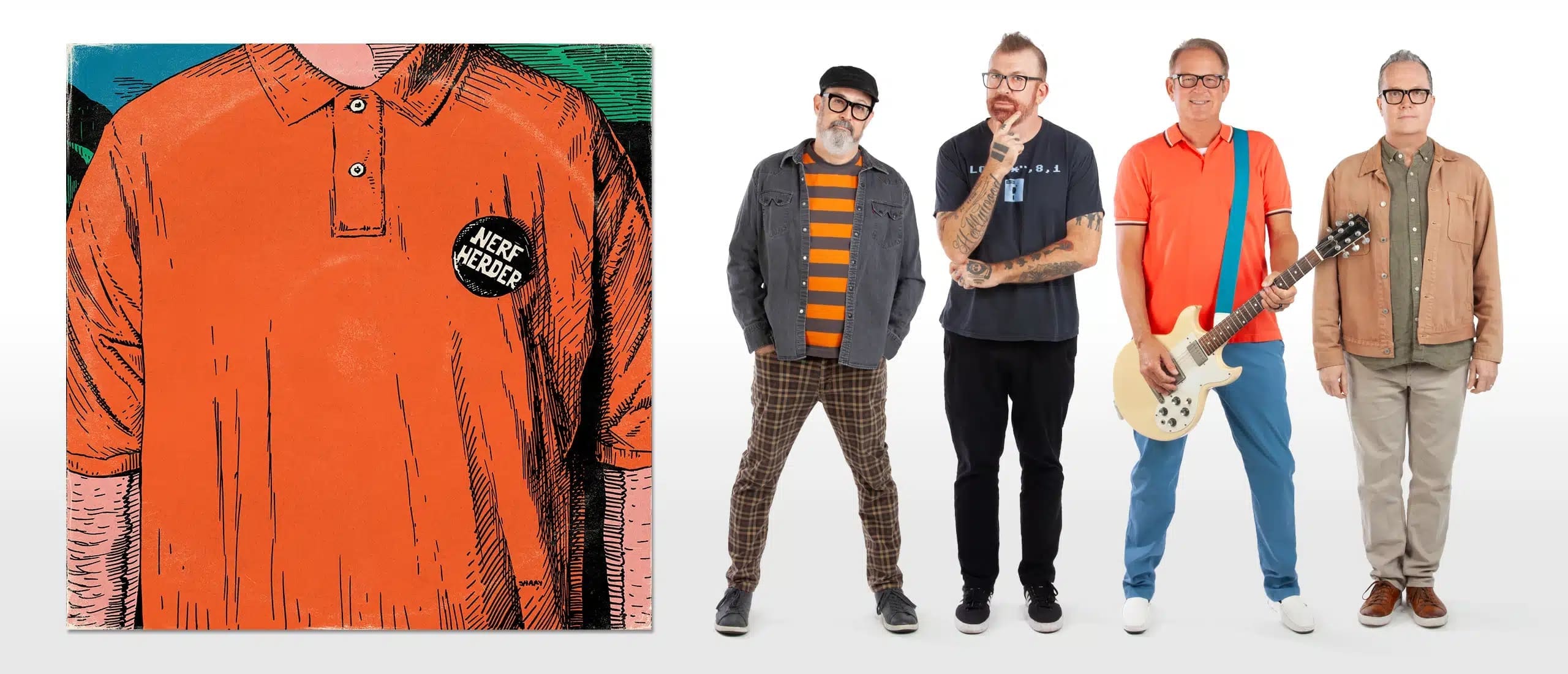 Nerf Herder – 30 Years of Golfshirt, with special guests SUMMERCAMP and Ridel High