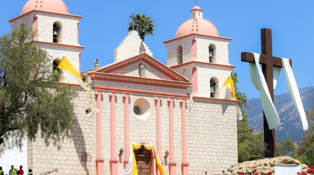 Old Mission Santa Barbara. Image Source: Facebook/Old Mission Santa Barbara