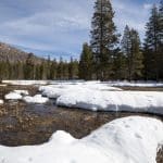 Sierra Nevada snowpack. Image Source: California Department of Water Resources website