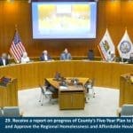 Screengrab of meeting of the San Luis Obispo County Board of Supervisors on March 10, 2026. Image Source: County of San Luis Obispo