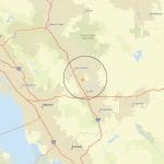 A 2.8-magnitude earthquake struck near San Ramon on March 13, 2026. Image Source: USGS