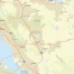 A 2.7-magnitude was recorded near San Ramon on March 8, 2026. Image Source: USGS