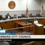 Santa Barbara City Council meeting on March 3, 2026. Image Source: YouTube/City of Santa Barbara