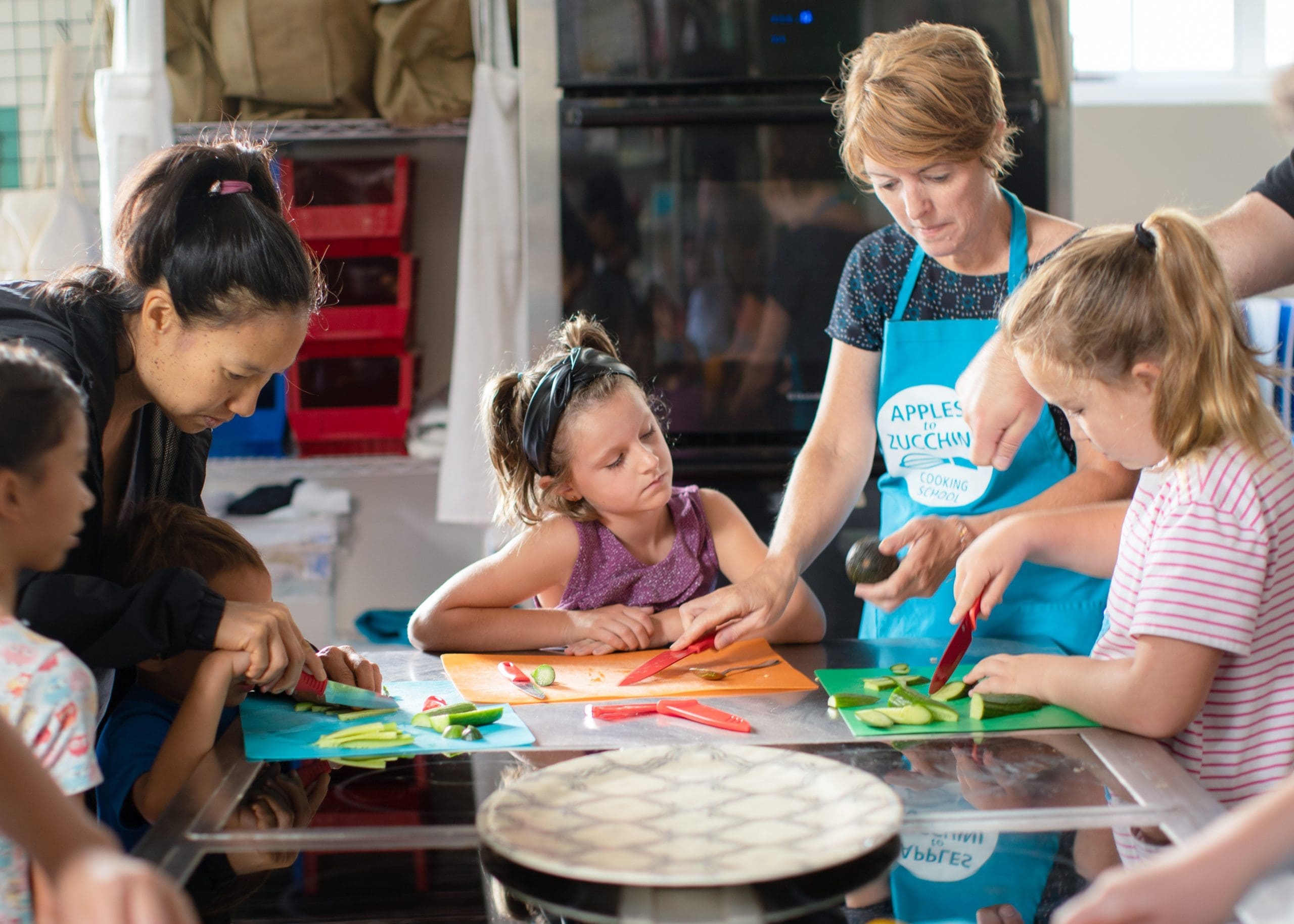 Apples to Zucchini Cooking School Open House!
