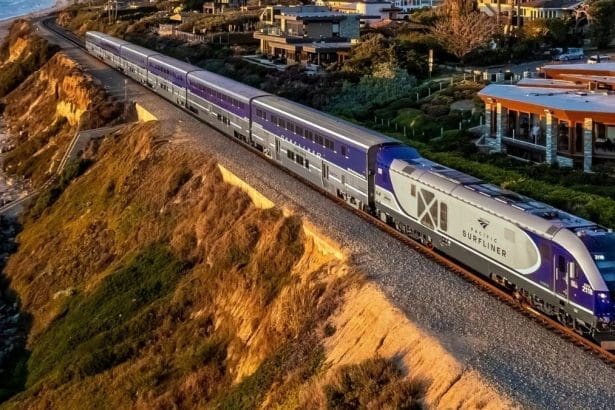 A representative picture of Pacific Surfliner. Image Source: Facebook/Amtrak