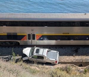 Pacific Surfliner Train Strikes Vehicle Near Hollister Ranch