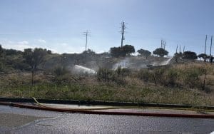 Brush Fire in Mission Hills Area of Lompoc Knocked Down at 1 Acre