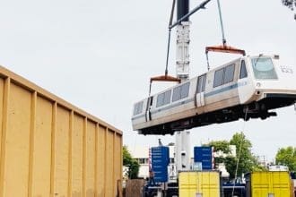 Arthur Mac's is repurposing a vintage BART train car into its new restaurant. Image Source: Arthur Mac’s/Facebook