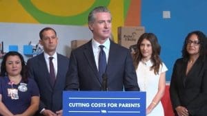 Governor Gavin Newsom Launches Free Diaper Program For Families of Newborns in California