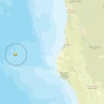 magnitude 3.0 earthquake near Ferndale in Northern California. Image Source: USGS