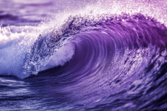 Rare Sea Creatures Turn California Coast Into Surreal Purple Waves