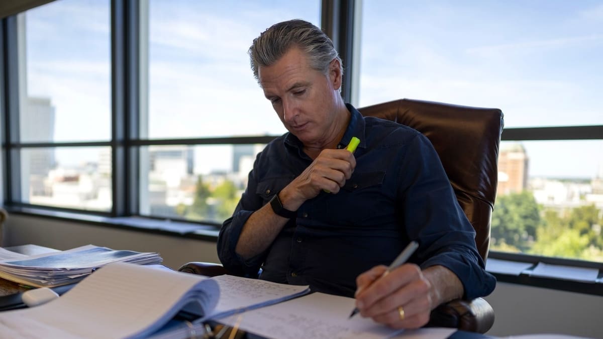 Governor Gavin Newsom proclaimed May 2026 as Jewish Heritage Month. Image Source: Governor Gavin Newsom/Facebook